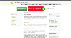 Desktop Screenshot of anksioznost.net
