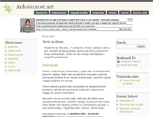 Tablet Screenshot of anksioznost.net